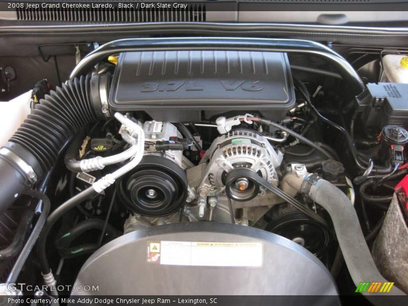 Black / Dark Slate Gray 2008 Jeep Grand Cherokee Laredo