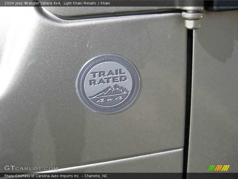 Light Khaki Metallic / Khaki 2004 Jeep Wrangler Sahara 4x4