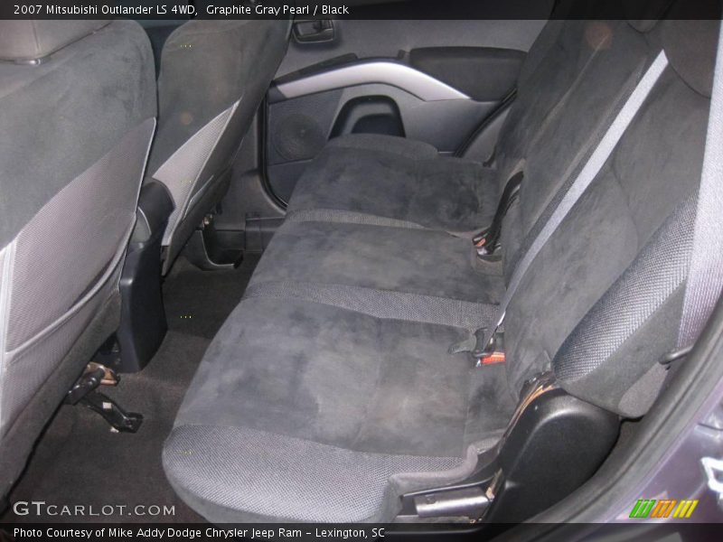 Graphite Gray Pearl / Black 2007 Mitsubishi Outlander LS 4WD