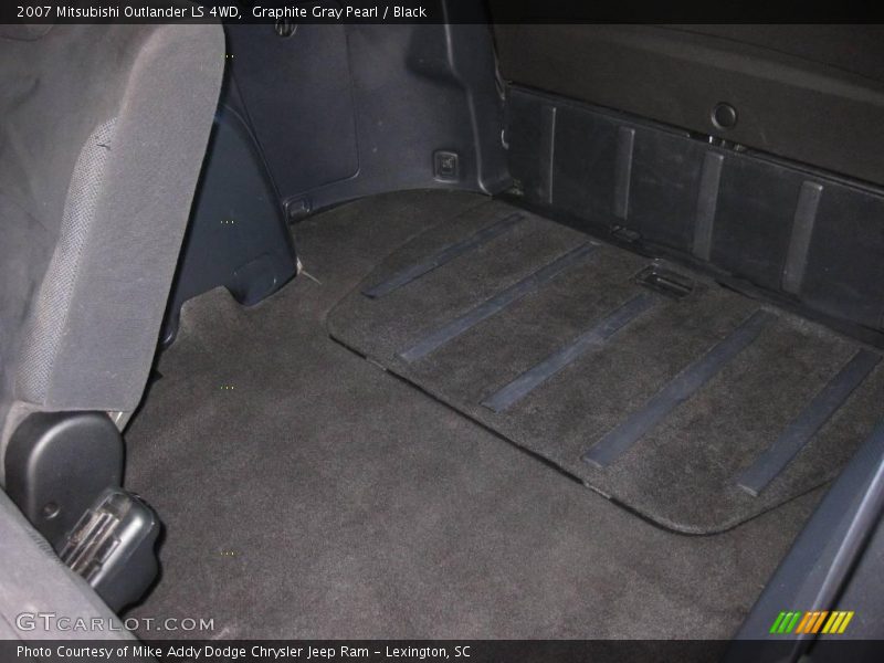 Graphite Gray Pearl / Black 2007 Mitsubishi Outlander LS 4WD