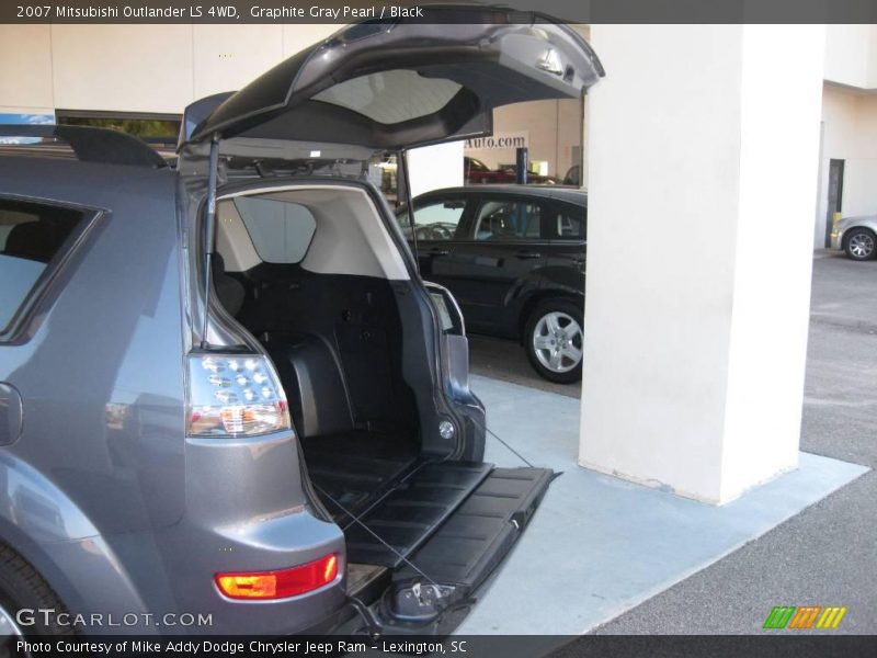 Graphite Gray Pearl / Black 2007 Mitsubishi Outlander LS 4WD
