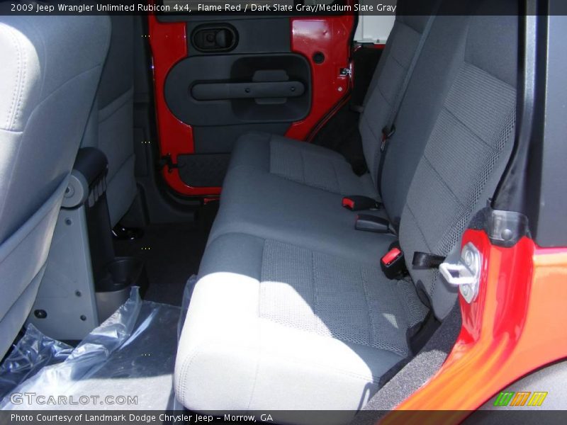 Flame Red / Dark Slate Gray/Medium Slate Gray 2009 Jeep Wrangler Unlimited Rubicon 4x4