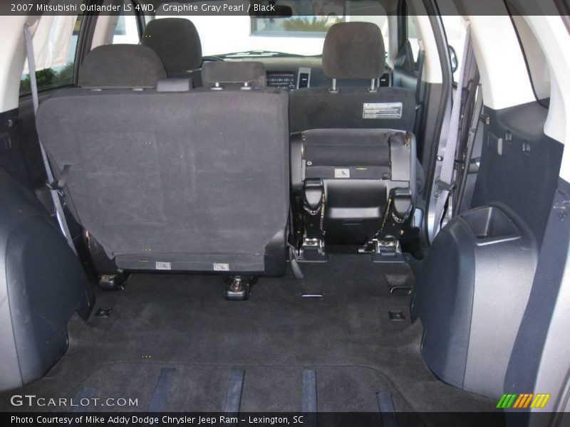 Graphite Gray Pearl / Black 2007 Mitsubishi Outlander LS 4WD