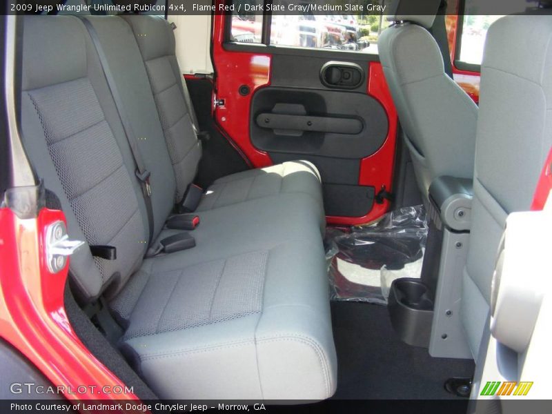 Flame Red / Dark Slate Gray/Medium Slate Gray 2009 Jeep Wrangler Unlimited Rubicon 4x4