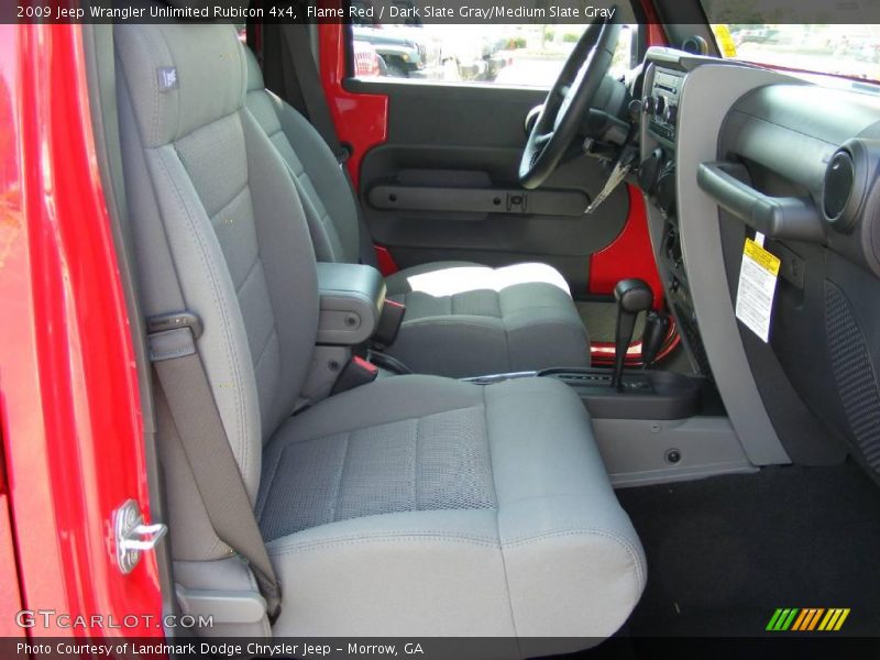 Flame Red / Dark Slate Gray/Medium Slate Gray 2009 Jeep Wrangler Unlimited Rubicon 4x4