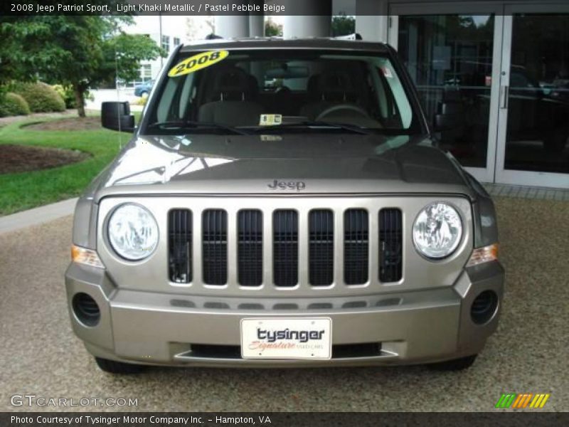 Light Khaki Metallic / Pastel Pebble Beige 2008 Jeep Patriot Sport
