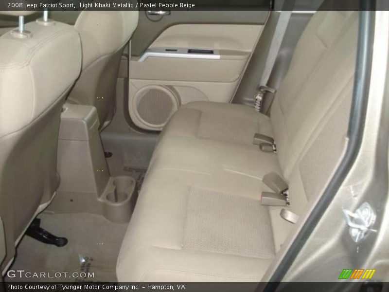 Light Khaki Metallic / Pastel Pebble Beige 2008 Jeep Patriot Sport