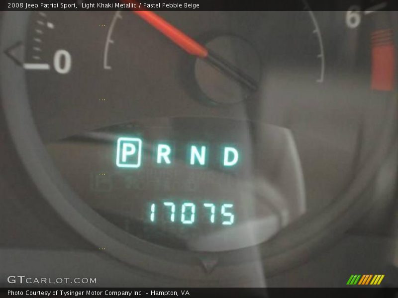 Light Khaki Metallic / Pastel Pebble Beige 2008 Jeep Patriot Sport