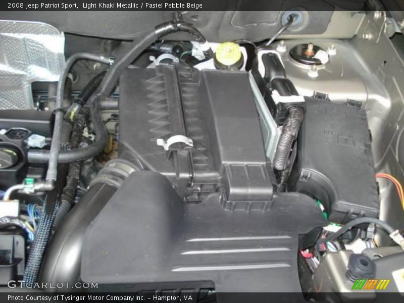 Light Khaki Metallic / Pastel Pebble Beige 2008 Jeep Patriot Sport