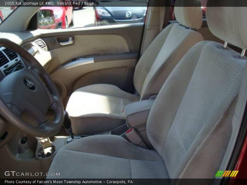 Volcanic Red / Beige 2005 Kia Sportage LX 4WD