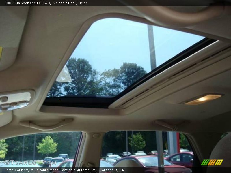 Volcanic Red / Beige 2005 Kia Sportage LX 4WD