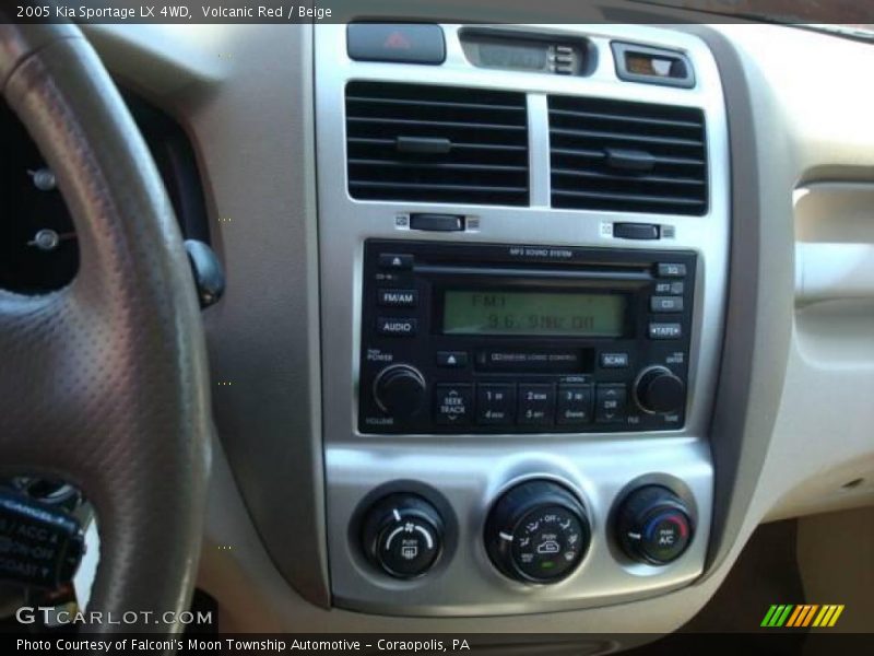 Volcanic Red / Beige 2005 Kia Sportage LX 4WD