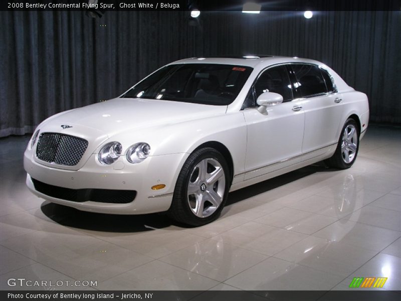 Ghost White / Beluga 2008 Bentley Continental Flying Spur