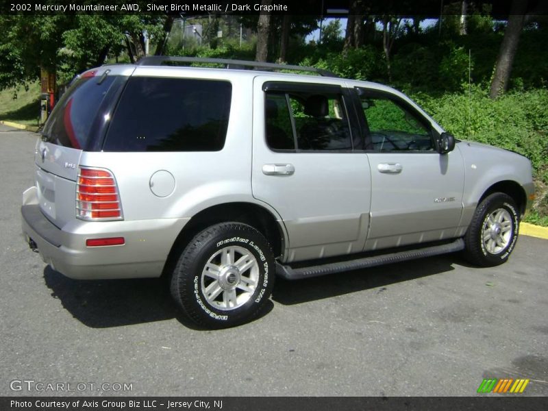Silver Birch Metallic / Dark Graphite 2002 Mercury Mountaineer AWD