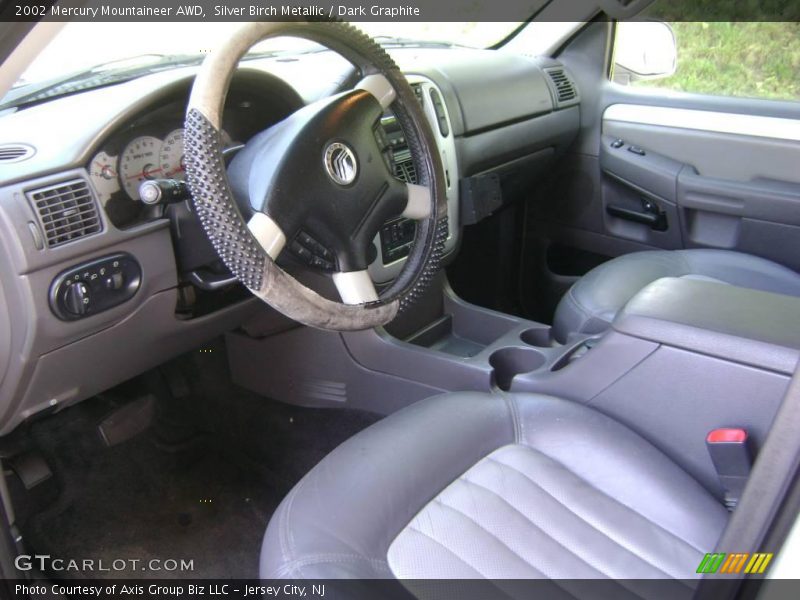 Silver Birch Metallic / Dark Graphite 2002 Mercury Mountaineer AWD