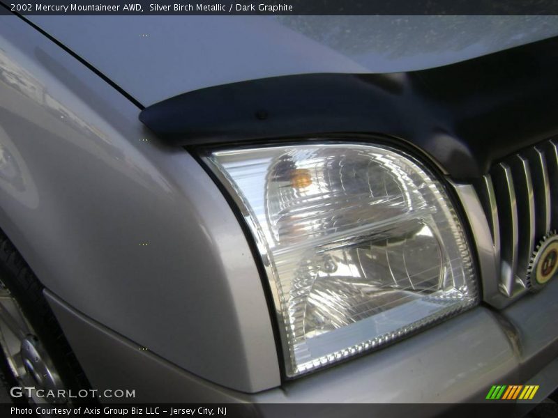 Silver Birch Metallic / Dark Graphite 2002 Mercury Mountaineer AWD