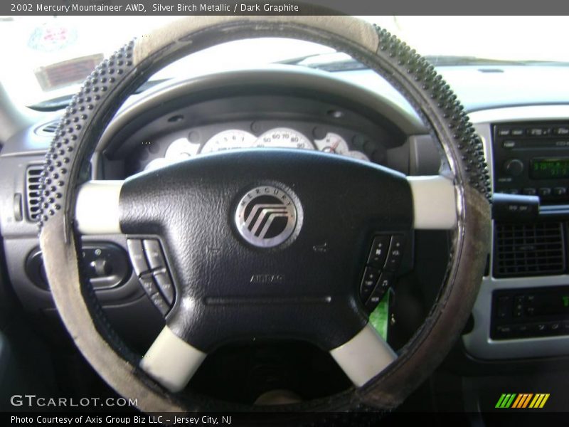 Silver Birch Metallic / Dark Graphite 2002 Mercury Mountaineer AWD