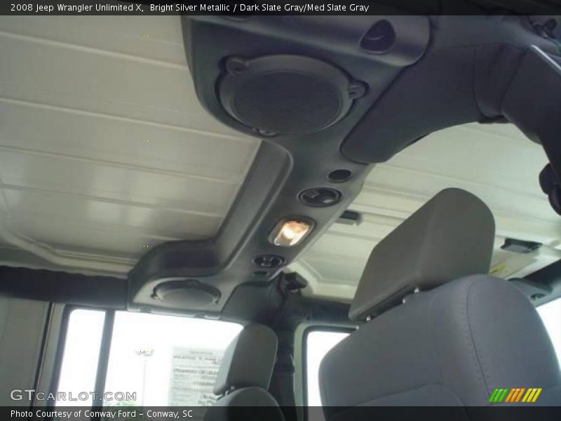 Bright Silver Metallic / Dark Slate Gray/Med Slate Gray 2008 Jeep Wrangler Unlimited X