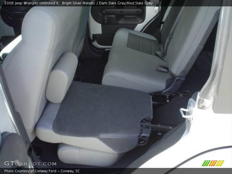Bright Silver Metallic / Dark Slate Gray/Med Slate Gray 2008 Jeep Wrangler Unlimited X