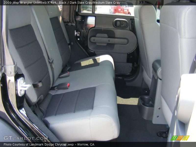 Black / Dark Slate Gray/Medium Slate Gray 2009 Jeep Wrangler Unlimited X 4x4