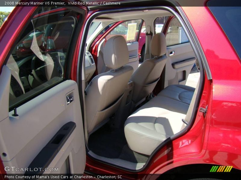 Vivid Red Metallic / Cashmere 2008 Mercury Mariner V6 Premier