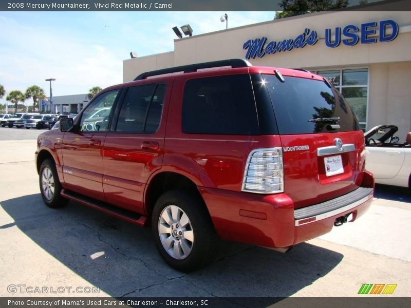 Vivid Red Metallic / Camel 2008 Mercury Mountaineer