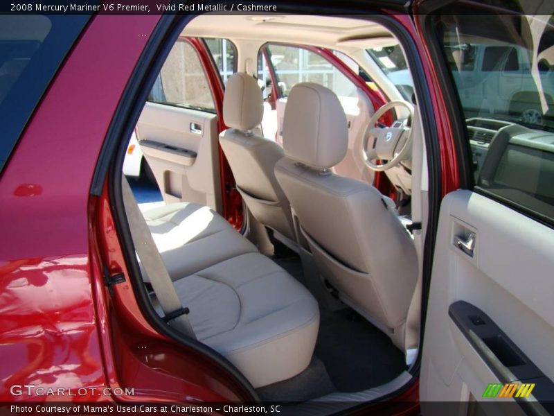 Vivid Red Metallic / Cashmere 2008 Mercury Mariner V6 Premier