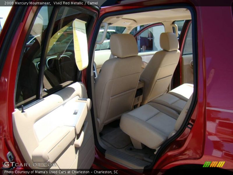 Vivid Red Metallic / Camel 2008 Mercury Mountaineer