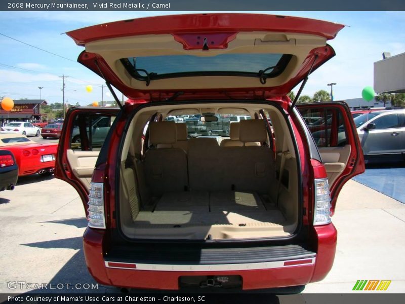 Vivid Red Metallic / Camel 2008 Mercury Mountaineer