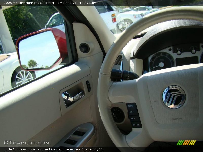 Vivid Red Metallic / Cashmere 2008 Mercury Mariner V6 Premier