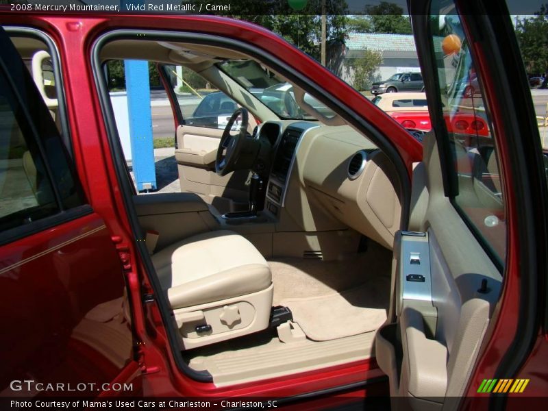 Vivid Red Metallic / Camel 2008 Mercury Mountaineer