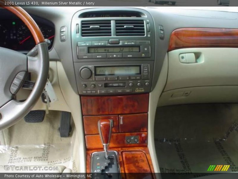 Millenium Silver Metallic / Ivory 2001 Lexus LS 430