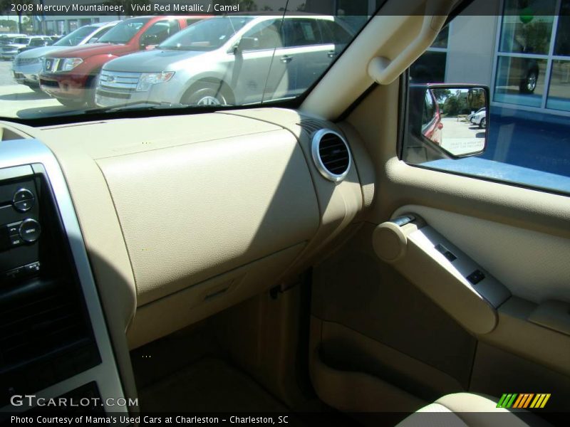 Vivid Red Metallic / Camel 2008 Mercury Mountaineer