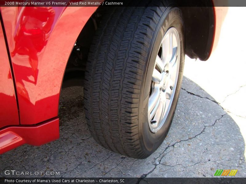 Vivid Red Metallic / Cashmere 2008 Mercury Mariner V6 Premier