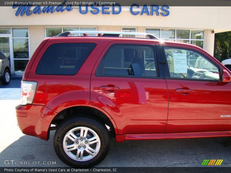 Vivid Red Metallic / Cashmere 2008 Mercury Mariner V6 Premier