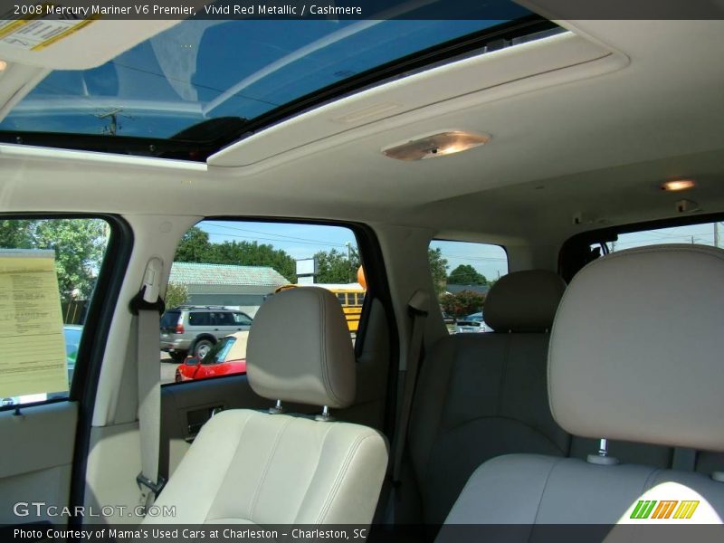 Vivid Red Metallic / Cashmere 2008 Mercury Mariner V6 Premier