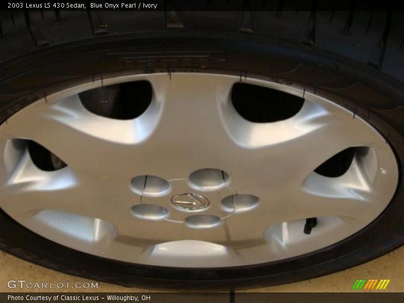 Blue Onyx Pearl / Ivory 2003 Lexus LS 430 Sedan