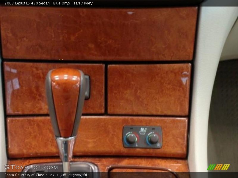 Blue Onyx Pearl / Ivory 2003 Lexus LS 430 Sedan
