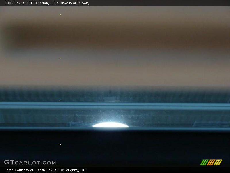Blue Onyx Pearl / Ivory 2003 Lexus LS 430 Sedan