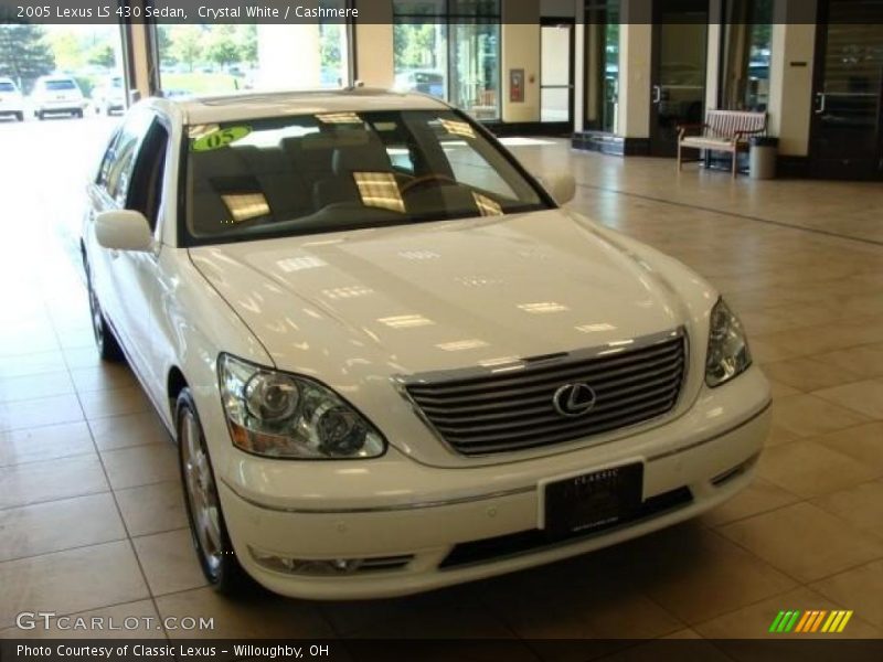 Crystal White / Cashmere 2005 Lexus LS 430 Sedan