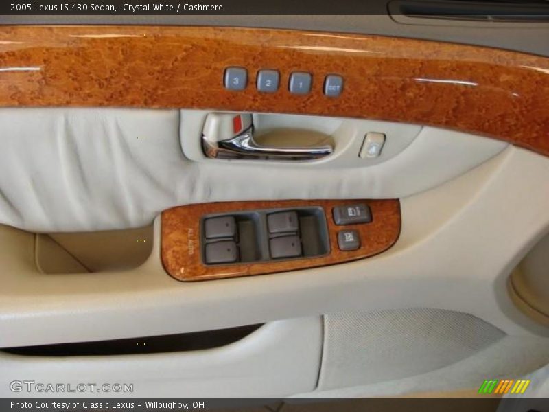 Crystal White / Cashmere 2005 Lexus LS 430 Sedan