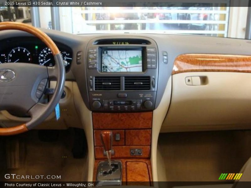 Crystal White / Cashmere 2005 Lexus LS 430 Sedan