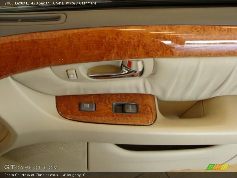 Crystal White / Cashmere 2005 Lexus LS 430 Sedan