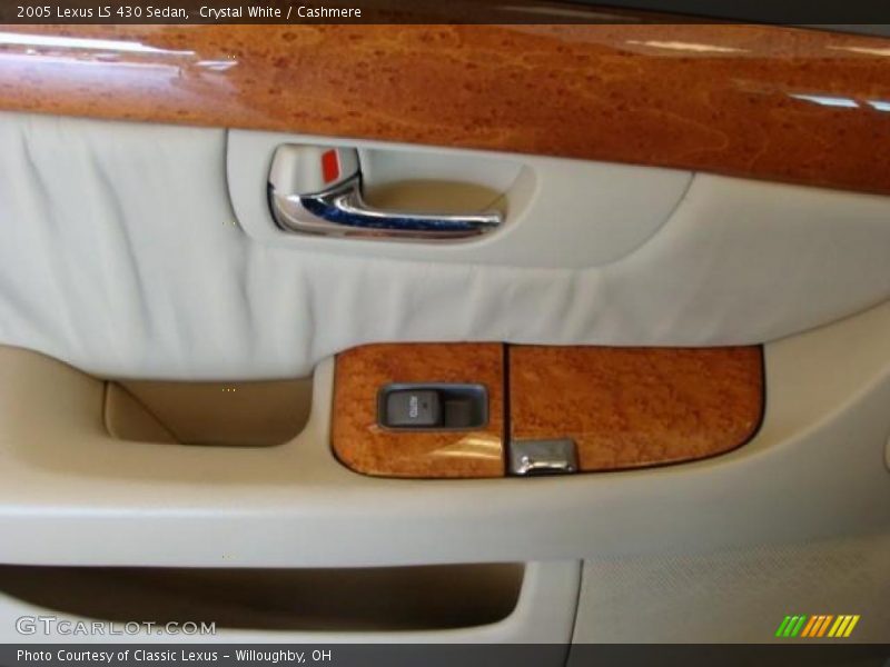 Crystal White / Cashmere 2005 Lexus LS 430 Sedan