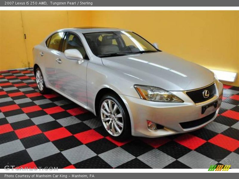 Tungsten Pearl / Sterling 2007 Lexus IS 250 AWD