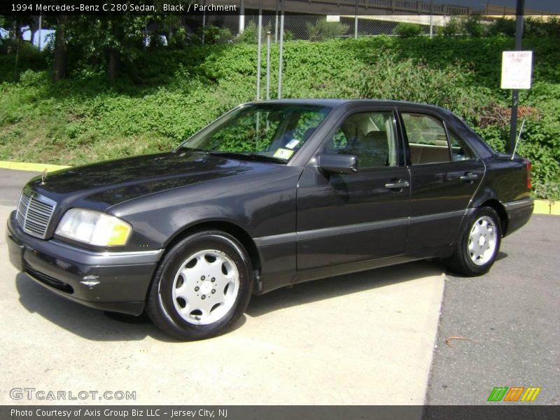 Black / Parchment 1994 Mercedes-Benz C 280 Sedan