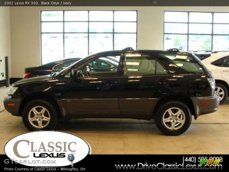 Black Onyx / Ivory 2002 Lexus RX 300