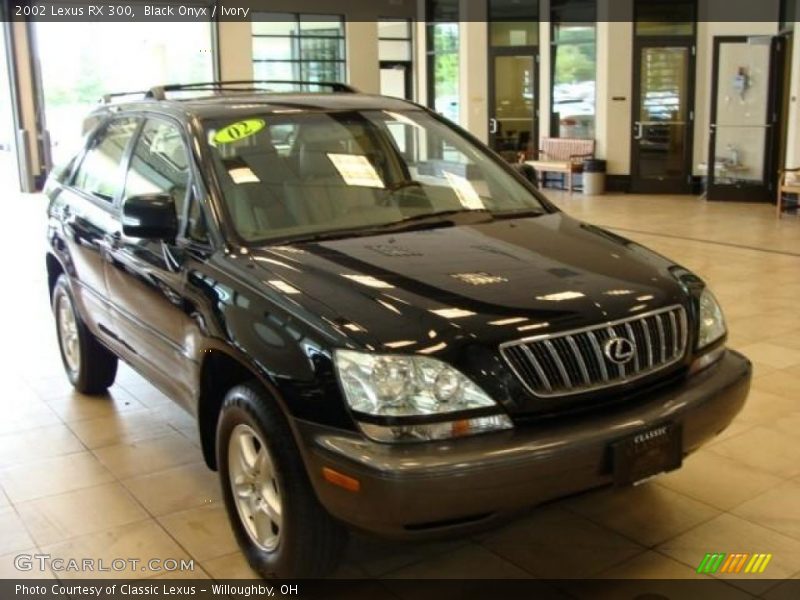 Black Onyx / Ivory 2002 Lexus RX 300