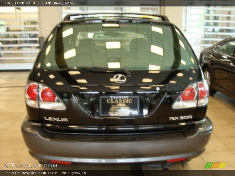 Black Onyx / Ivory 2002 Lexus RX 300