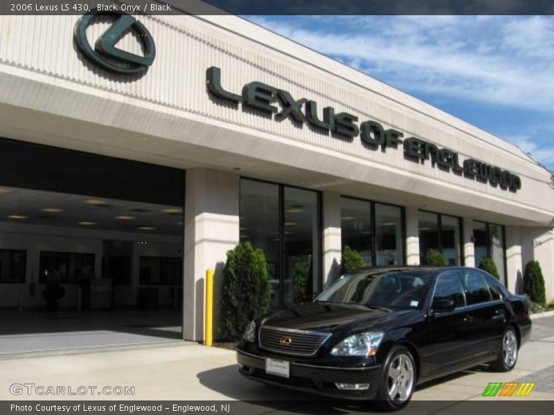 Black Onyx / Black 2006 Lexus LS 430